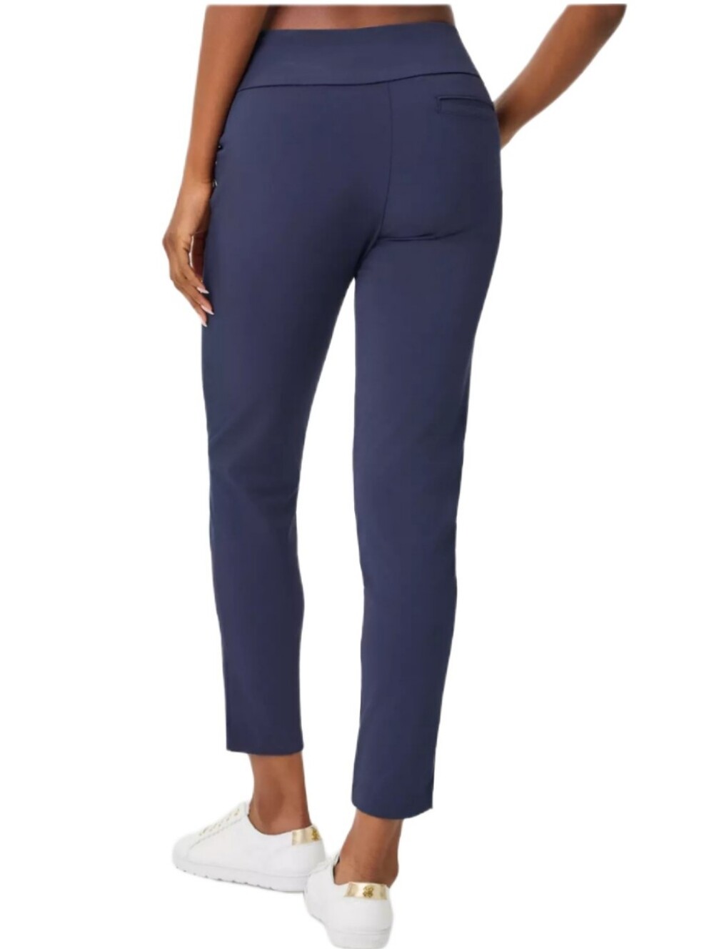 LILLY PULITZER UPF 50+ Luxletic Corso Pant In True Navy - Picture 8 of 13